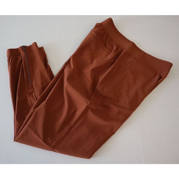 Athleta 533443-05 Women's Sz 8 Brown Brooklyn Heights Hi-Rise Jogger Pants - Picture 9 of 12